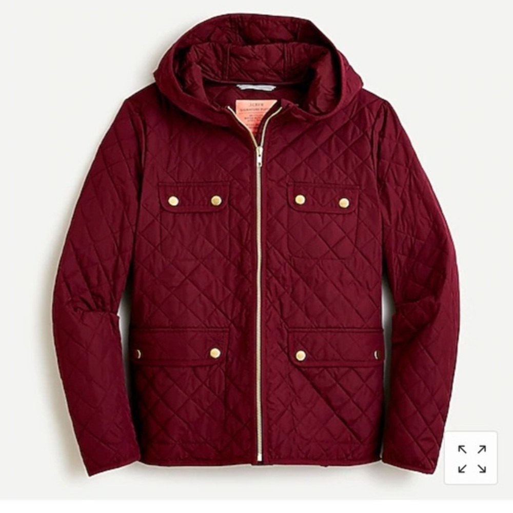 J.Crew Quilted Field Jacket With Primaloft - image 1